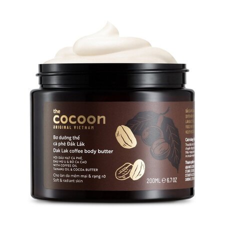 Bơ Dưỡng Thể Cocoon Chiết Xuất Cà Phê Đắk Lắk 200ml 05