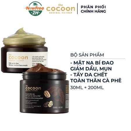 Combo 2 Mặt Nạ Cocoon Bí Đao Giảm Dầu & Mụn 30ml 01