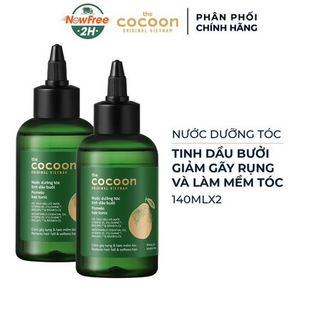 Combo 2 Nước Dưỡng Tóc Cocoon Tinh Dầu Bưởi Phiên Bản Mới 140ml 01