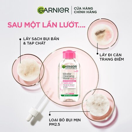 Combo 2 Nước Tẩy Trang Garnier Dành Cho Da Nhạy Cảm 400ml 03