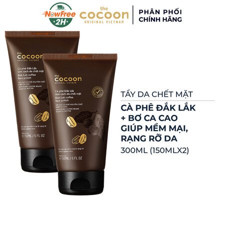 Combo 2 Tẩy Da Chết Mặt Cocoon Cà Phê Đắk Lắk 150ml 01