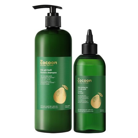 Combo Cocoon Dầu Gội 500ml + Nước Dưỡng Tóc 310ml Từ Tinh Dầu Bưởi 01