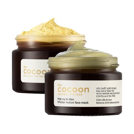 Combo Cocoon Mặt Nạ Nghệ Hưng Yên + Mặt Nạ Bí Đao 30mlx2 05