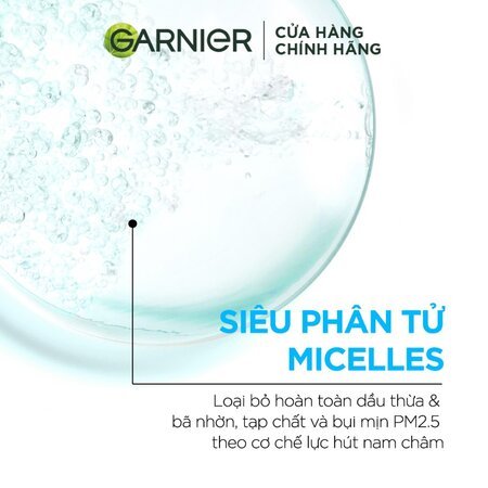 Combo Garnier Serum Giảm Mụn Mờ Thâm 30ml + Nước Tẩy Trang Cho Da Dầu Mụn 125ml 05