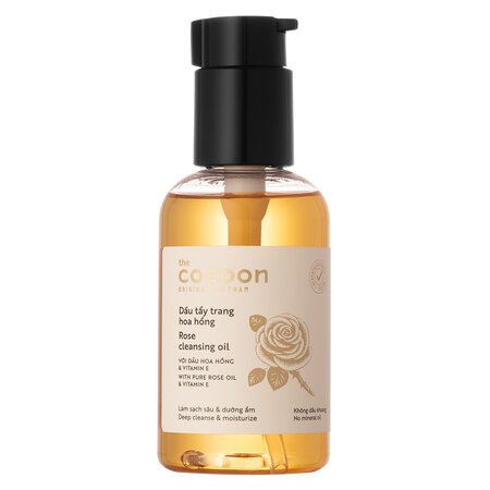 Dầu Tẩy Trang Cocoon Chiết Xuất Hoa Hồng 140ml 01