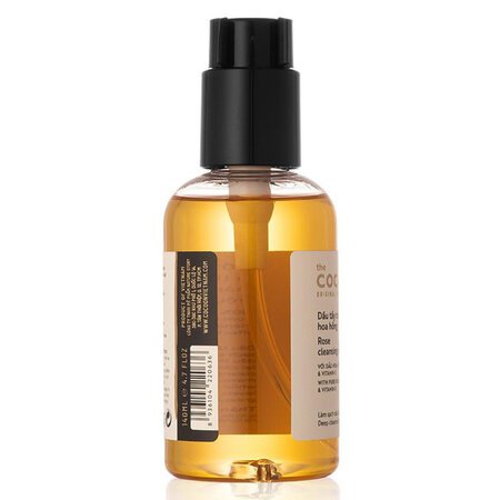 Dầu Tẩy Trang Cocoon Chiết Xuất Hoa Hồng 140ml 04