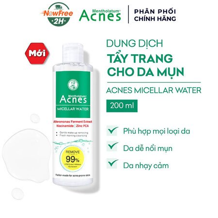 Dung Dịch Tẩy Trang Acnes Cho Da Mụn 200ml 01