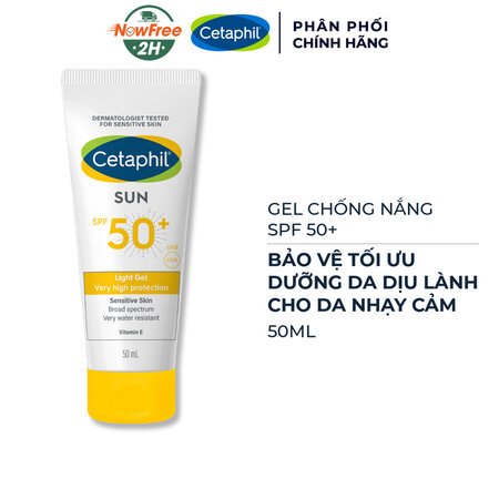 Gel Chống Nắng Cetaphil Dịu Lành Cho Da Nhạy Cảm 50ml 01