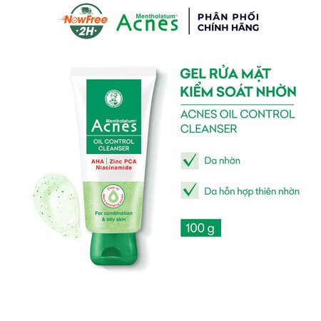 Gel Rửa Mặt Acnes Giúp Kiểm Soát Nhờn 100g 01