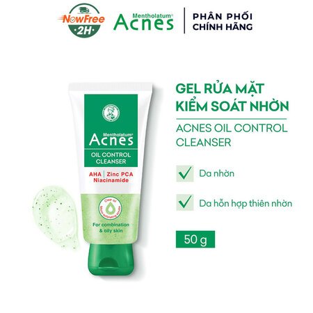 Gel Rửa Mặt Acnes Giúp Kiểm Soát Nhờn 50g 01