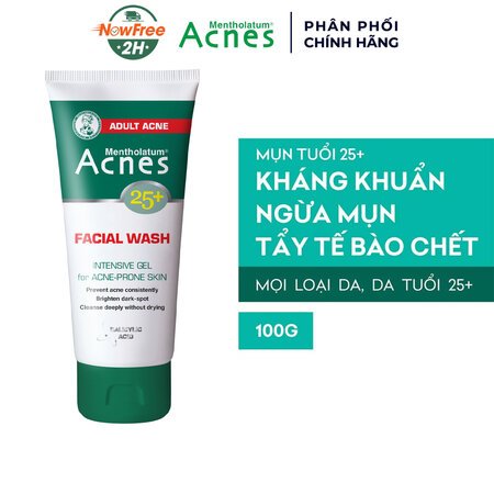 Gel Rửa Mặt Ngăn Ngừa Mụn Acnes 100g 01