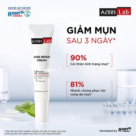 Kem Dưỡng Acnes Giảm Mụn Chuyên Sâu 20g 03