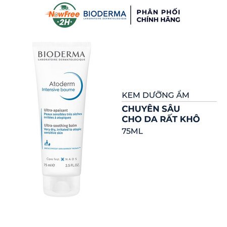 Kem Dưỡng Ẩm Bioderma Chuyên Sâu Cho Da Rất Khô 75ml 01