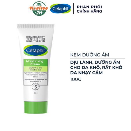 Kem Dưỡng Ẩm Cetaphil Dịu Lành Cho Da Nhạy Cảm 100g 01