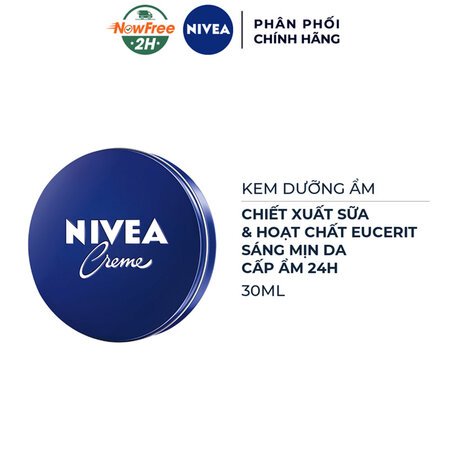 Kem Dưỡng Ẩm Nivea Dưỡng Da Sáng Mịn 30ml 01