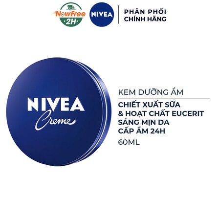 Kem Dưỡng Ẩm Nivea Dưỡng Da Sáng Mịn 60ml 01