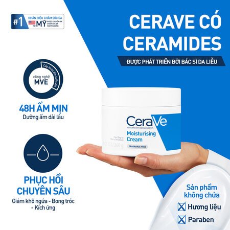 Kem Dưỡng CeraVe Cho Da Khô Đến Rất Khô 340g 02