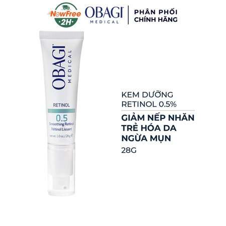 Kem Dưỡng Obagi Retinol 0.5% Trẻ Hóa Da, Ngừa Mụn 28g 01
