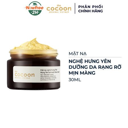 Mặt Nạ Nghệ Hưng Yên Cocoon Giúp Da Rạng Rỡ Mịn Màng 30ml 02