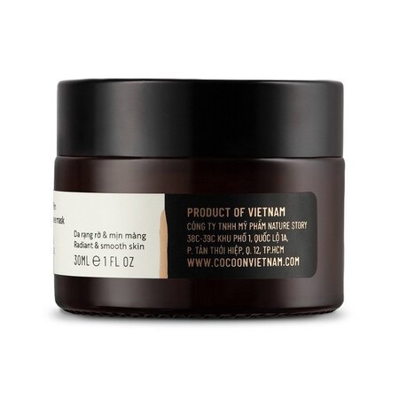 Mặt Nạ Nghệ Hưng Yên Cocoon Giúp Da Rạng Rỡ Mịn Màng 30ml 03
