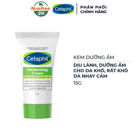 [Mini] Kem Dưỡng Ẩm Cetaphil Dịu Lành Cho Da Nhạy Cảm 15g 01