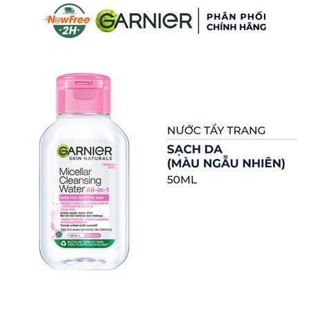 [Mini] Nước Tẩy Trang Garnier 50ml (Màu Ngẫu Nhiên) 01