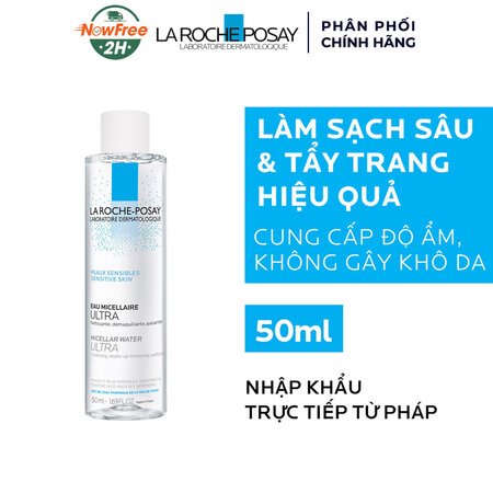[Mini] Nước Tẩy Trang La Roche-Posay Dành Cho Da Nhạy Cảm 50ml 01