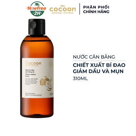 Nước Cân Bằng Cocoon Bí Đao Giảm Dầu & Mụn 310ml 01