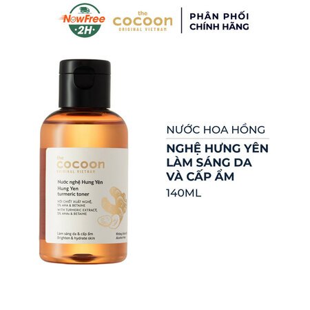 Nước Cân Bằng Cocoon Chiết Xuất Từ Nghệ Hưng Yên 140ml 01