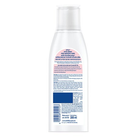 Nước Hoa Hồng Nivea Dưỡng Sáng Da, Hỗ Trợ Se Khít Lỗ Chân Lông 200ml 04