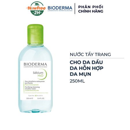 Nước Tẩy Trang Bioderma Dành Cho Da Dầu & Hỗn Hợp 250ml 01
