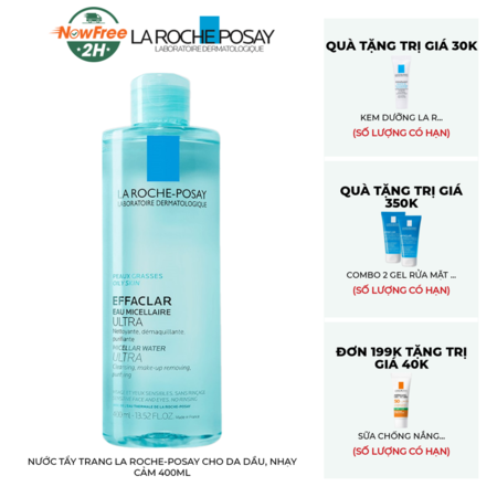 Nước Tẩy Trang La Roche-Posay Cho Da Dầu, Nhạy Cảm 400ml 01
