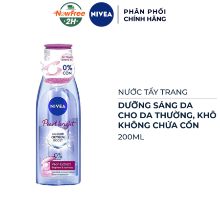Nước Tẩy Trang Nivea Dưỡng Sáng Da 200ml 01