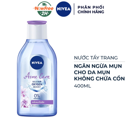 Nước Tẩy Trang Nivea Sạch Sâu Ngừa Mụn 400ml 01
