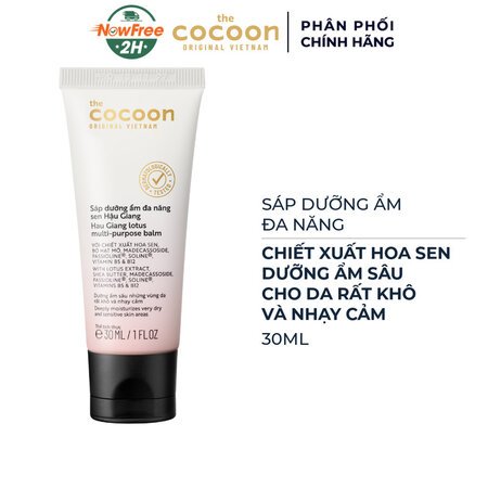 Sáp Dưỡng Ẩm Cocoon Đa Năng Sen Hậu Giang 30ml 01