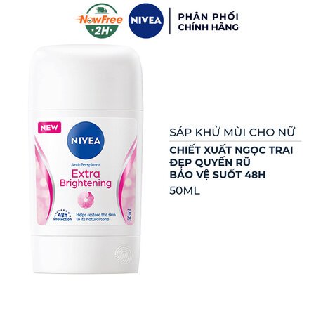 Sáp Khử Mùi Nivea Sáng Mịn Mờ Vết Thâm 50ml 01