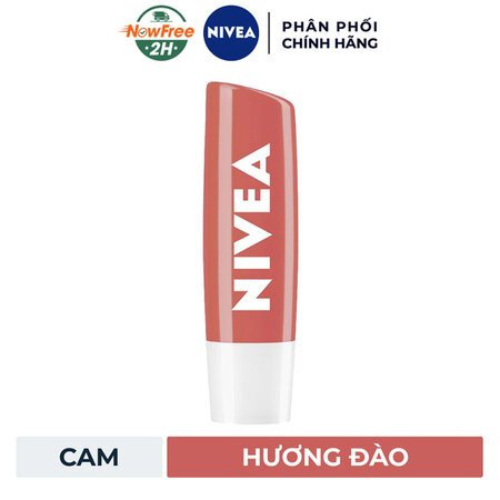 Son Dưỡng Môi Nivea Hương Đào 4.8g 01
