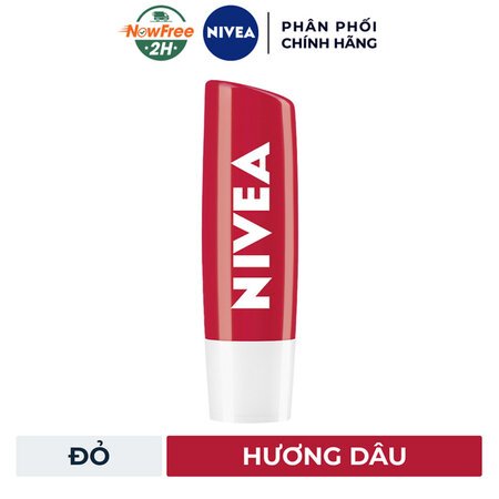 Son Dưỡng Môi Nivea Hương Dâu 4.8g 01