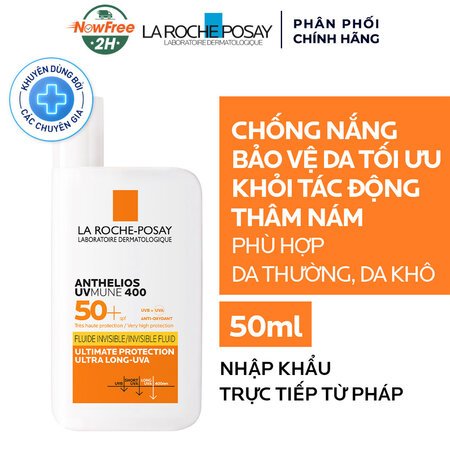 Sữa Chống Nắng La Roche-Posay Bảo Vệ Khỏi Tia UVA Dài 50ml 01