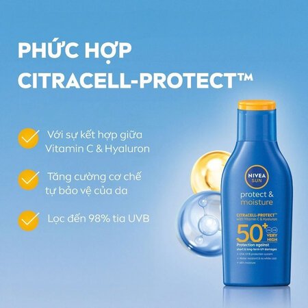 Sữa Chống Nắng Toàn Thân Nivea Cấp Ẩm Mỏng Nhẹ SPF50+ 75ml 03