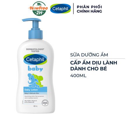 Sữa Dưỡng Ẩm Cetaphil Dịu Lành Cho Bé 400ml 01