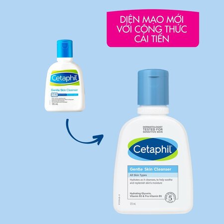 Sữa Rửa Mặt Cetaphil Dịu Lành Cho Da Nhạy Cảm 125ml (Mới) 03