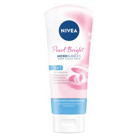 Sữa Rửa Mặt Nivea Tinh Chất Ngọc Trai Làm Sáng Da 100g 05