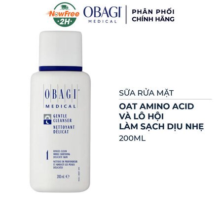 Sữa Rửa Mặt Obagi Làm Sạch Da, Dịu Nhẹ 200ml 01