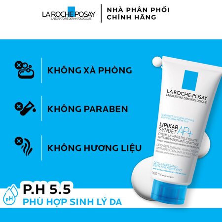 Sữa Tắm & Rửa Mặt La Roche-Posay Cho Da Khô Nhạy Cảm 200ml 03