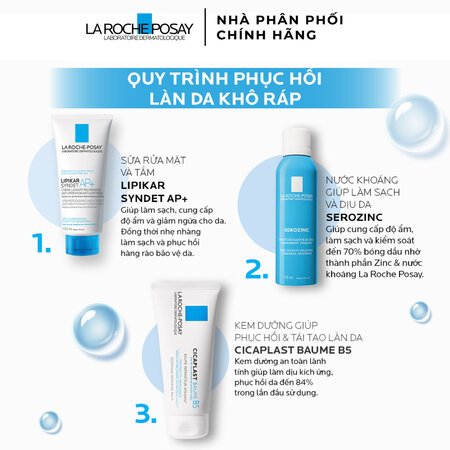 Sữa Tắm & Rửa Mặt La Roche-Posay Cho Da Khô Nhạy Cảm 200ml 04