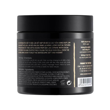 Tẩy Da Chết Toàn Thân Cocoon Cà Phê Đắk Lắk 200ml 03