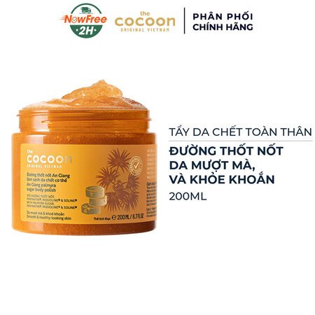Tẩy Da Chết Toàn Thân Cocoon Đường Thốt Nốt An Giang 200ml 01