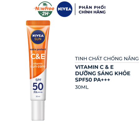 Tinh Chất Chống Nắng Nivea Vitamin C&E Dưỡng Sáng Khỏe 30ml 01
