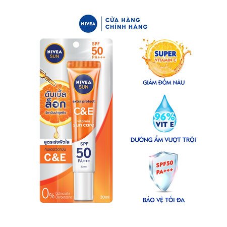 Tinh Chất Chống Nắng Nivea Vitamin C&E Dưỡng Sáng Khỏe 30ml 02